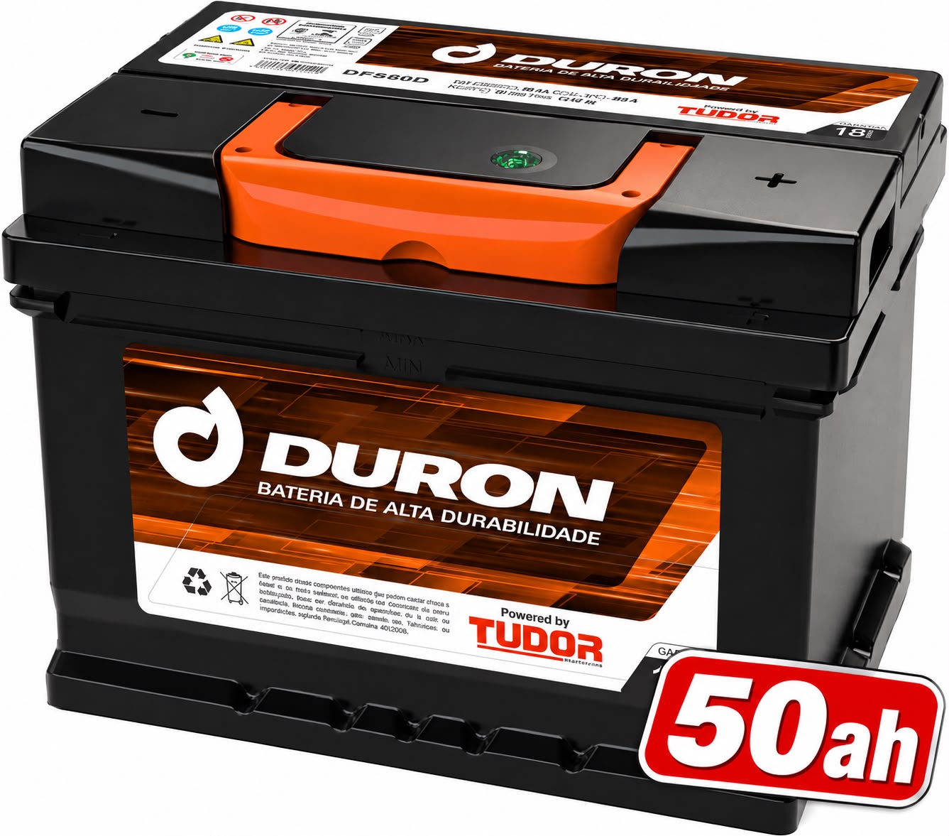BATERIA DURON 50 AH 12-MESES